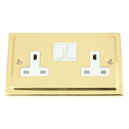13a wall double plug - wall,