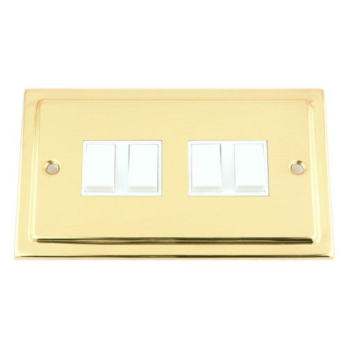 Amp light switch gang 2 - light,