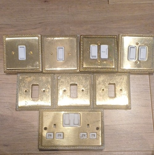 Gold brass finish - brass, wall