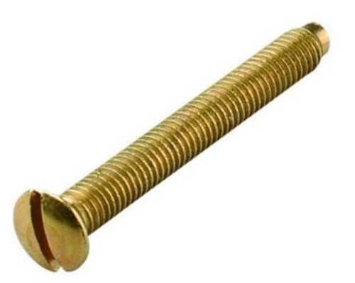 Brass finish electrical - finish, screws