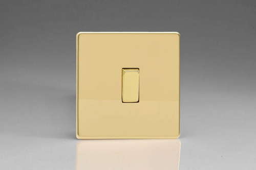 Switch brass light - brass,
