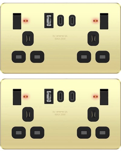 Lider gang switched socket - lider,