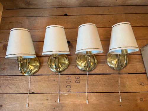 Vintage polished brass - 4x,