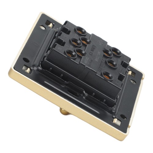 Gold finish brass toggle - gold,