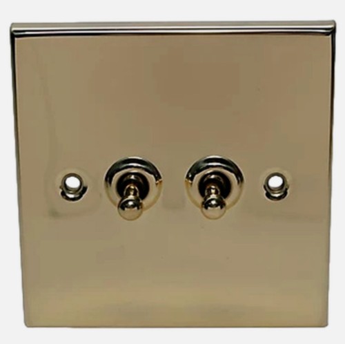 Holder 10a way gang toggle - holder, 1-gang