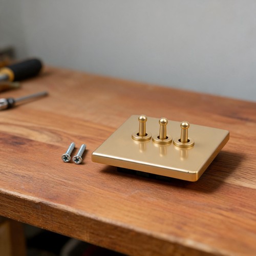 Gold finish brass - gold, for