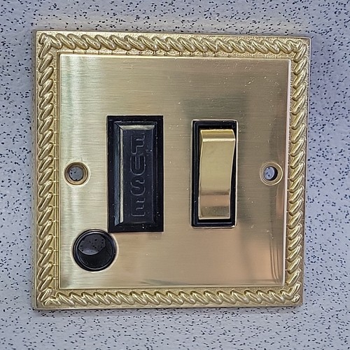 Brass switch fuse - fuse, polished