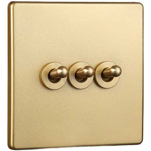 Gold finish brass - for, toggle
